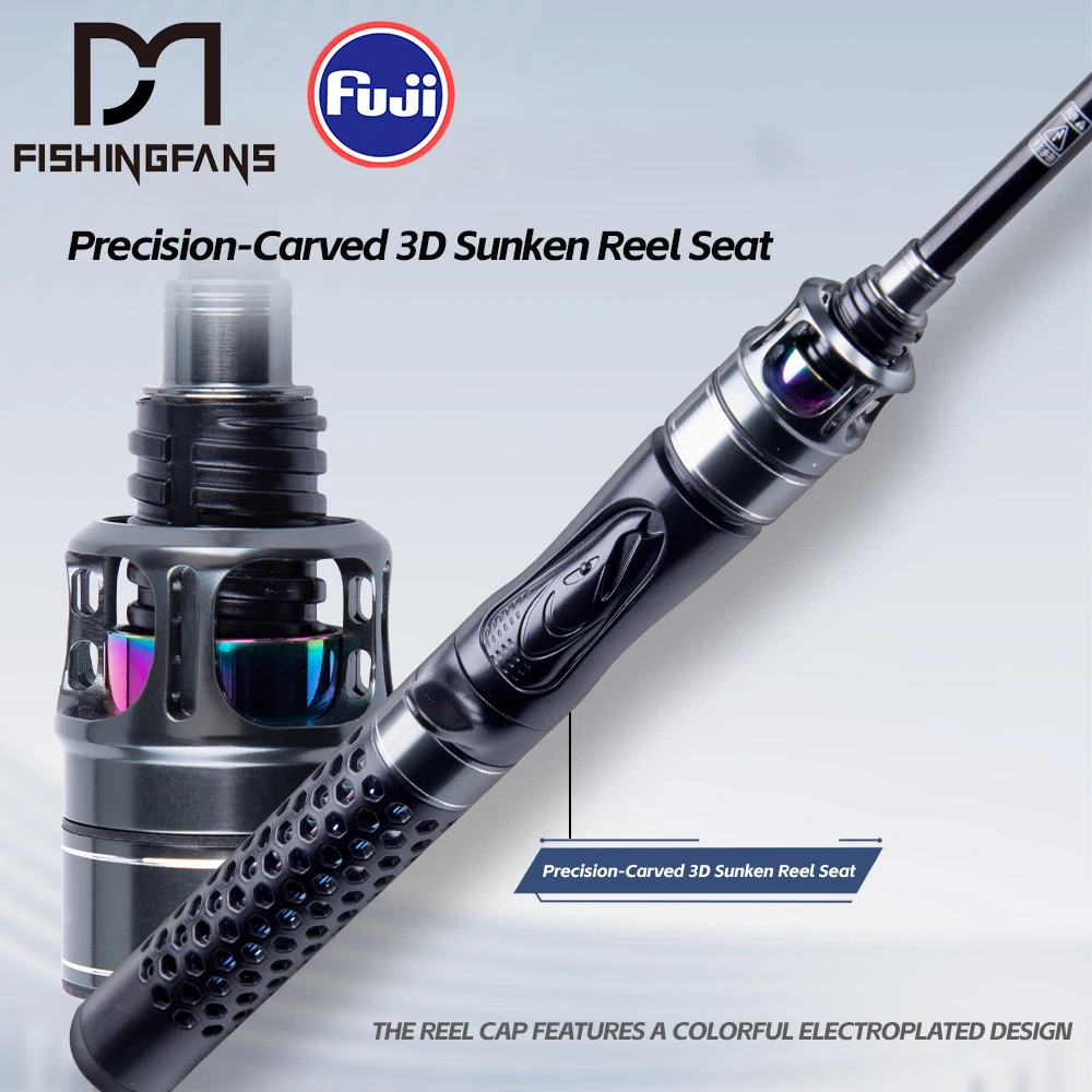 

FISHINGFANS RANCY MAX 2.0 5' 5'6'' 6' HOLLOW TIP UL ULTRALIGHT POWER 1-6g FUJI O GUIDE HOLLOW OUT GRIP FAST ACTION FISHING ROD