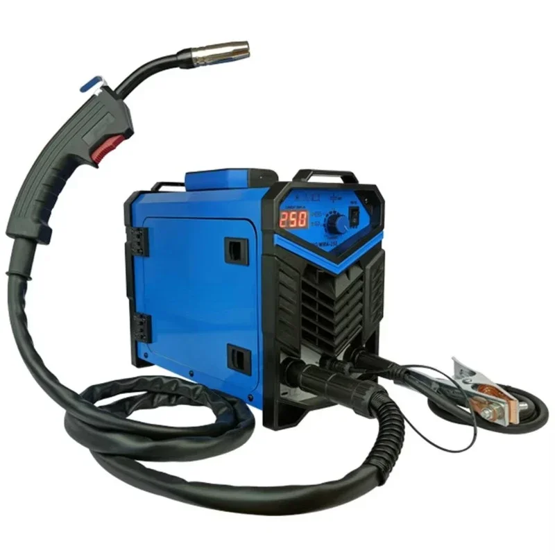 Cross-border110V/220V CO2 Gas Shielded Welder 2 In 1 Portable MMA/MIG 250A Arc IGBT Inverter Airless Secondary Bonding Welding