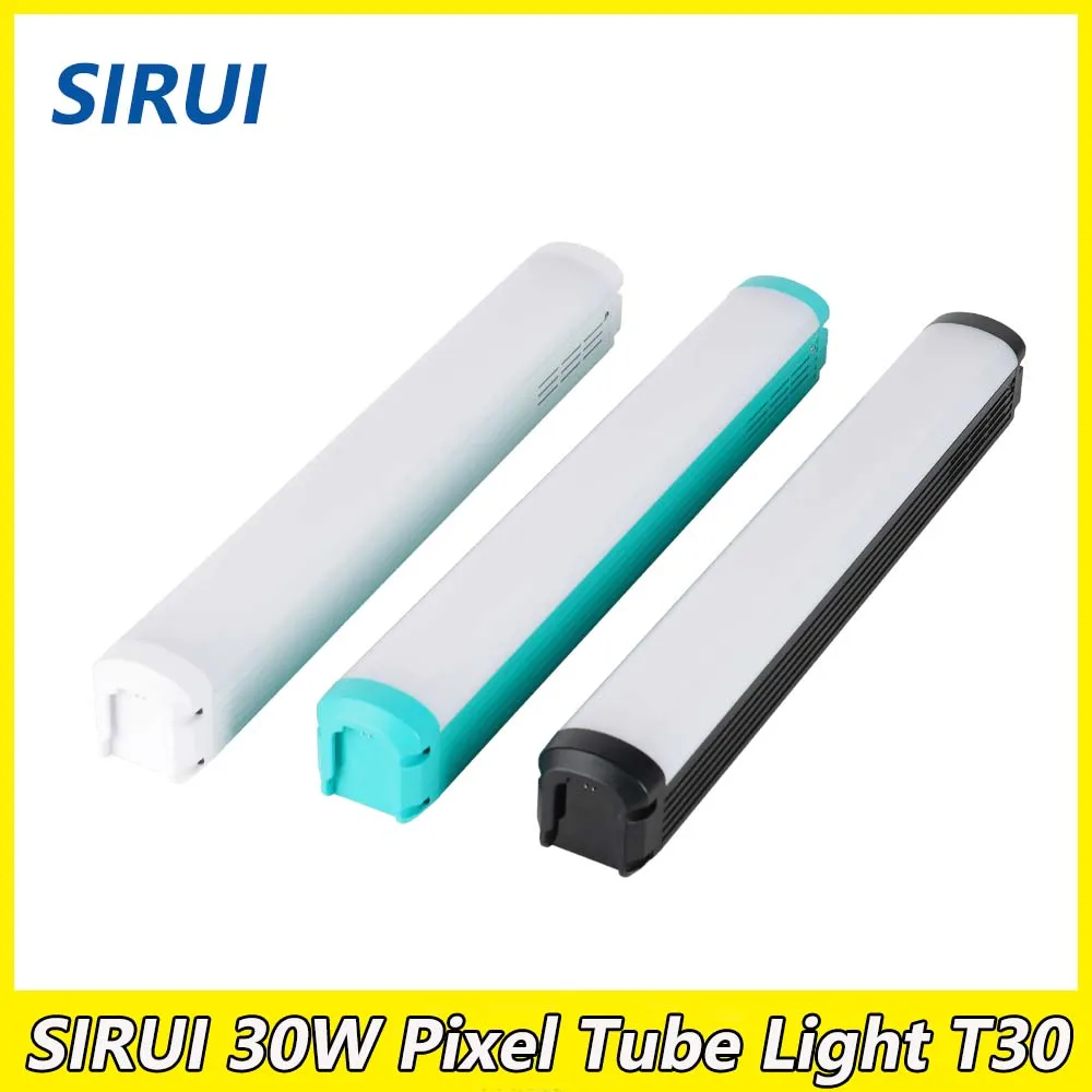 

SIRUI T30 Handheld RGB Colorful Stick Light 30W High Bright 2500K-7000K for Video Vlog Live Fill Light