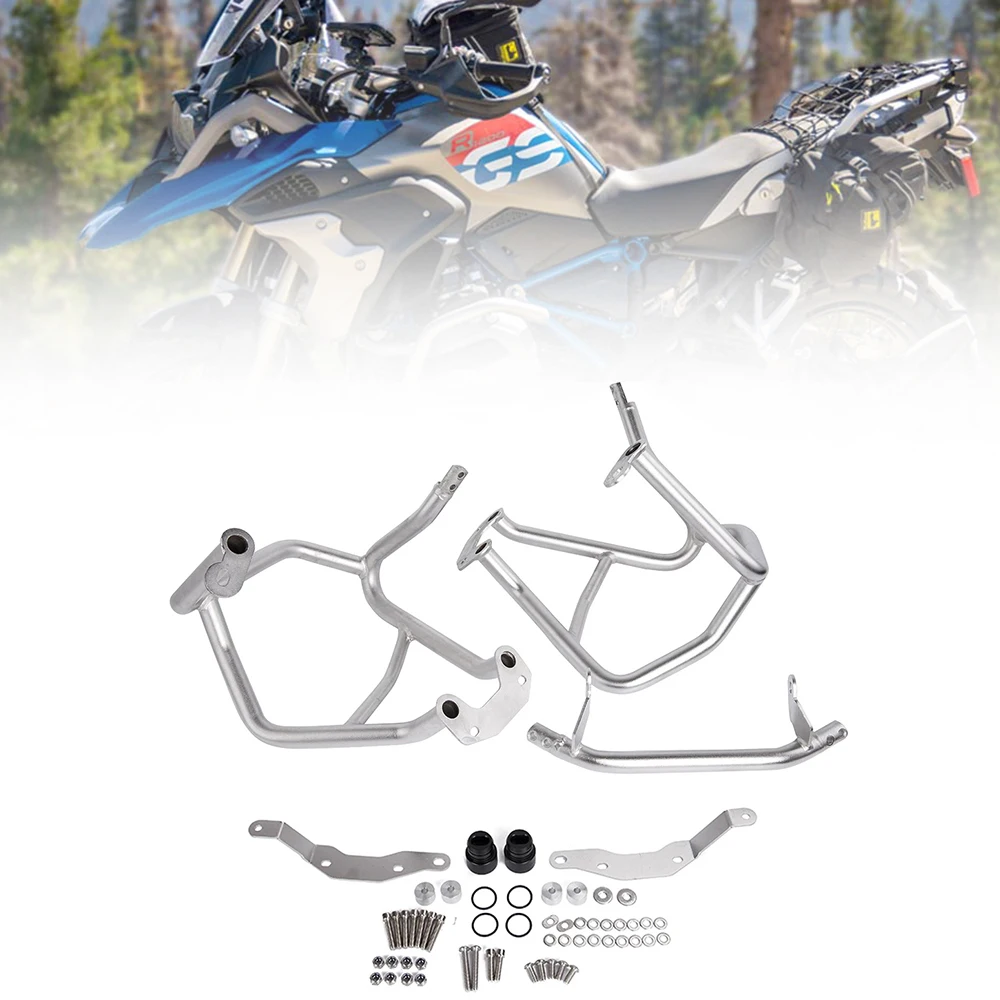 Engine Highway Guard Lower Protection Tank Bar Crash Bar for  R1200GS 2013-18
