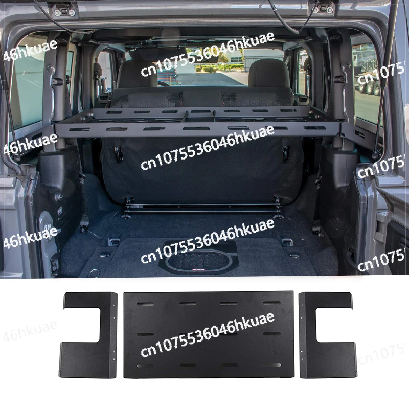 Accessories for 2007-2017 Pickup Truck Racks, Aluminum Alloy Steel, Interior Rear Trunk Racks, Trunk Holders