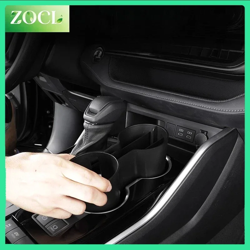 New For Toyota Highlander/Kluger 2022-2025: Precision ABS Storage System - Carbon Fiber Texture Organizers w/Anti-Rattle Tech