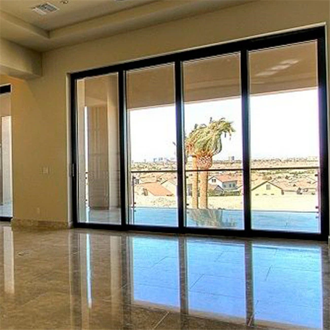 Aluminum Sliding Door for Kitchen and Living Room Partition and Space Saving Use