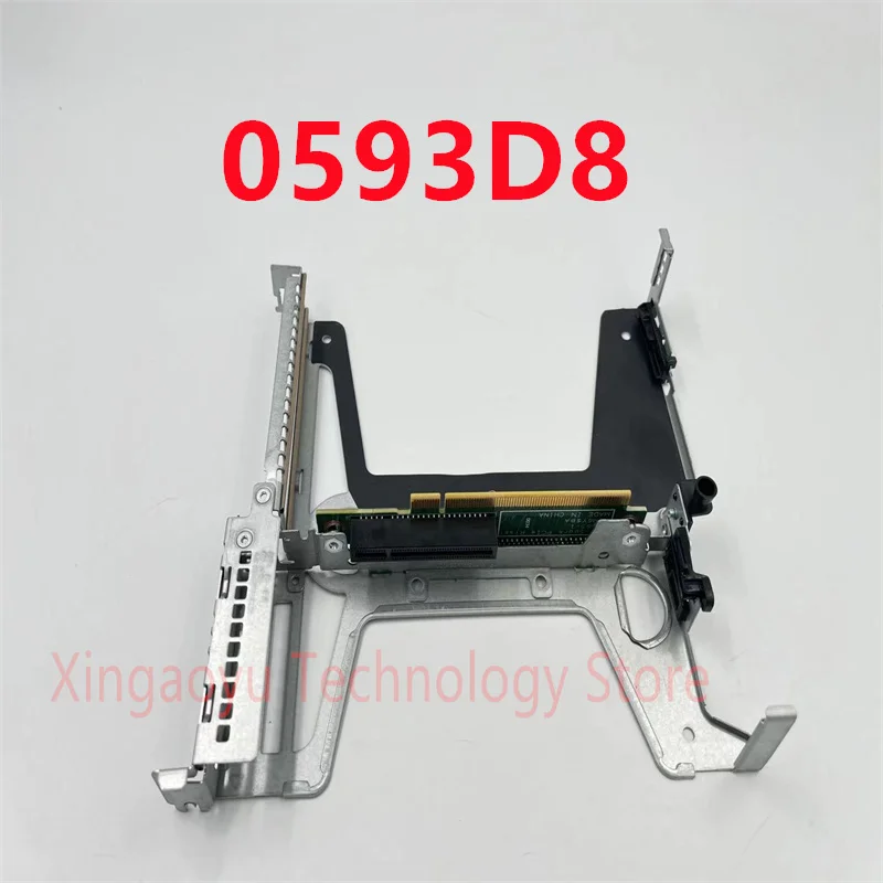 Original สำหรับ DELL R230 R240 R340 Pci-E การ์ดไรเซอร์การ์ดบอร์ดวงเล็บ0593D8 0593D8 100% Test Ok