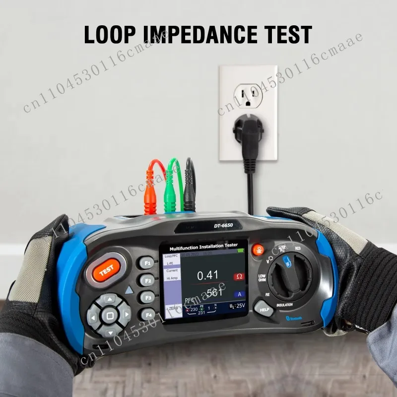 Efficient Versatile Multifunction Installation Tester for Secure Electrical Installations, for Professionals&DIY Enthusiasts