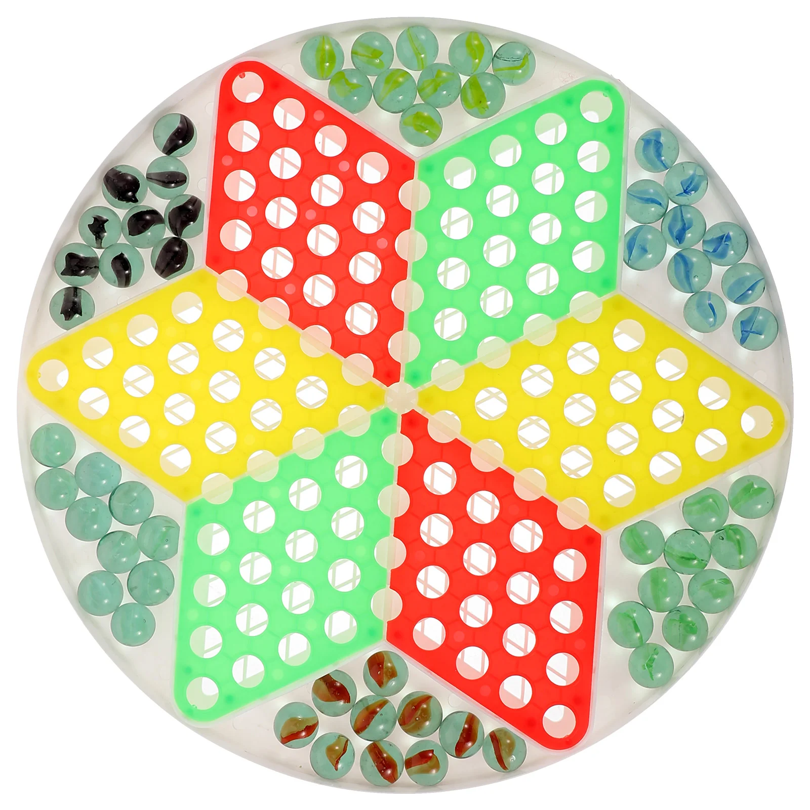

Glass Bead Puzzle Toys Educational Game Toy Interactive Flying Chess Intelligence Trainer for Kids Children