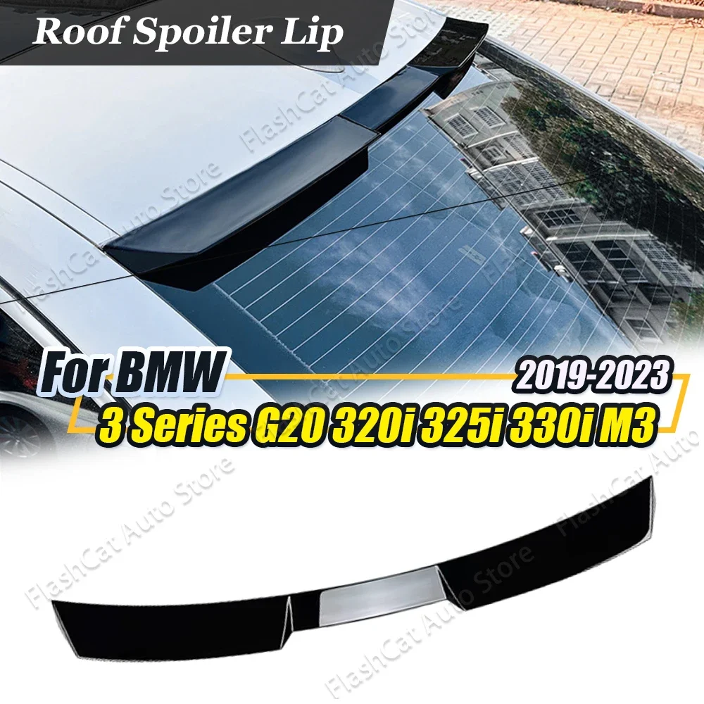 

G80 M3 G20 Rear Spoiler Mid Trunk Lip Tail Roof Middle Tailgate Wing Splitter Body Kit For BMW 3 Series 320i 325i 330i 2019-2024