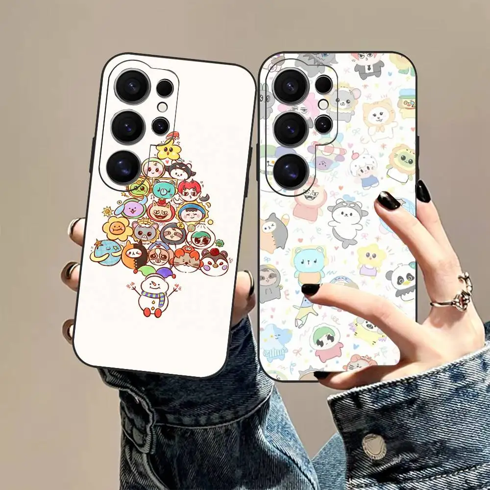 Cartoon Mascot GMMTV Phone Case For Samsung S 24 fe 25 Ultra plus 20 lite 21 30 22 23 24 22 Ultra 5G Fundas