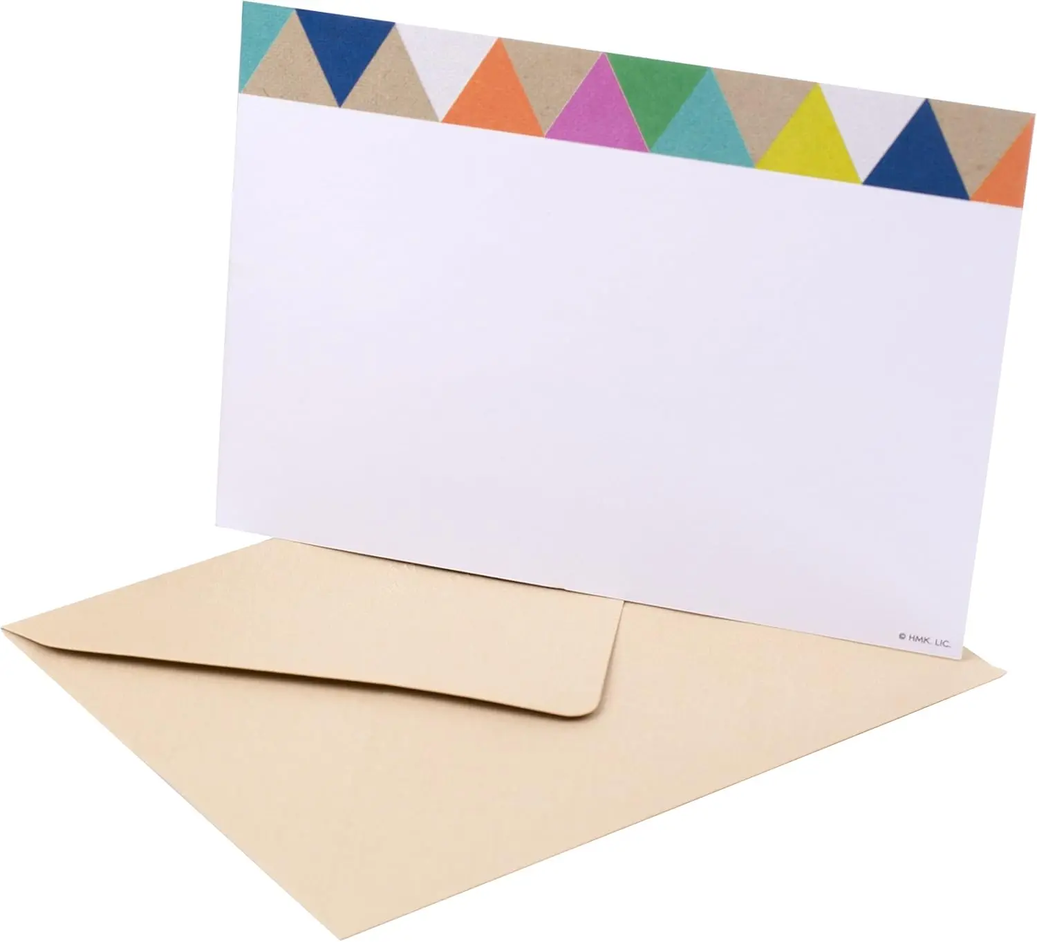 

Single-Panel Notecards (Triangle Trim, 50 Cards and Envelopes)