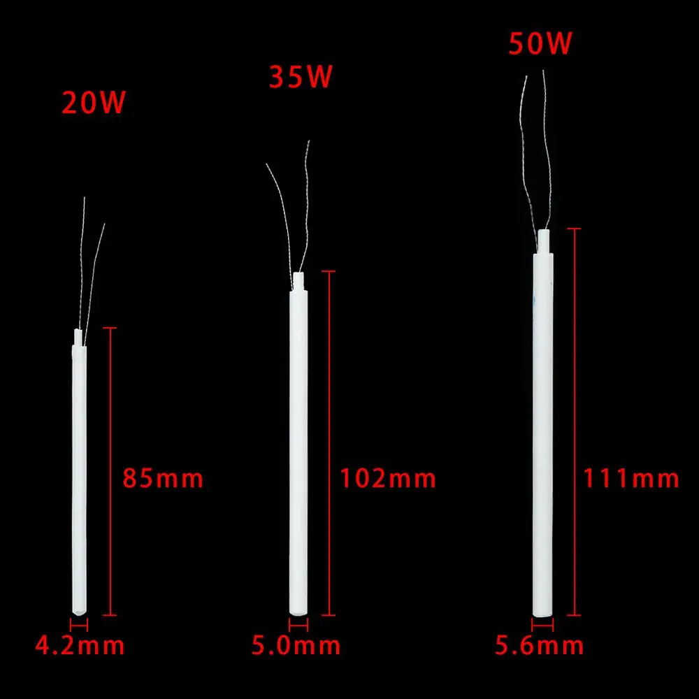 Equipment Ceramic Core 220V 110V Soldering Iron Heating Adjustable Temperature Solder Internal Adapter Electric Heater