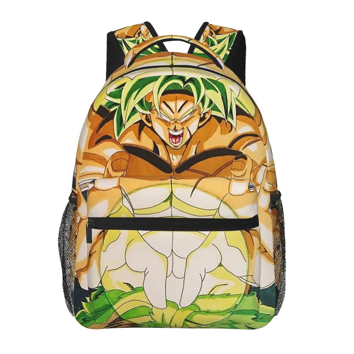 Broly-Sacs à dos pour garçons et filles, cartable pour enfants, sacs d'école, sac à dos pour ordinateur portable de dessin animé, sac initié, grande capacité