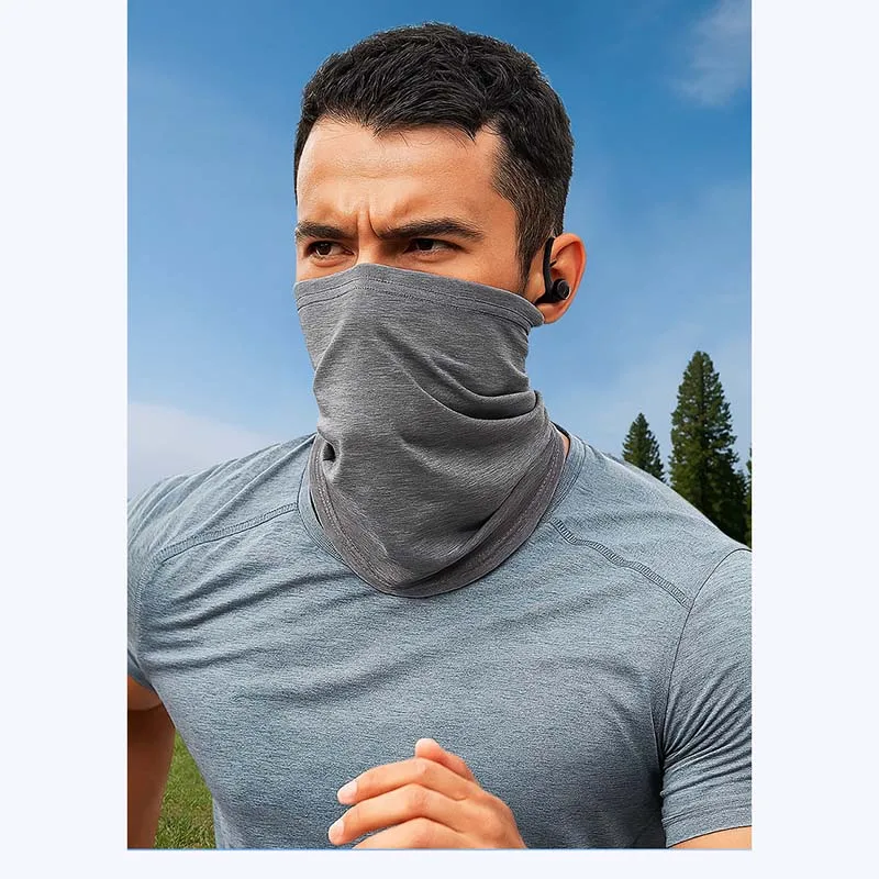 

Summer Thin Ice Silk Scarf Road Bike Riding Mask Breathable Quick-Drying Outdoor Sports New Multifunctional Sunscreen Headscarf