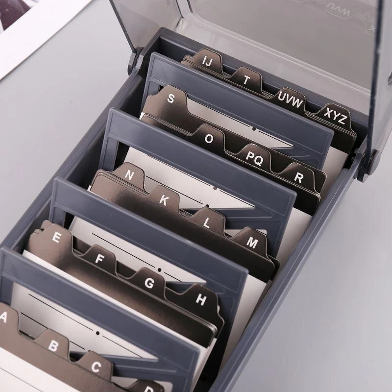 سعة كبيرة فهرس فهرس فهرس عمل بطاقة العمل مربع بطاقة تخزين بطاقة أو #5