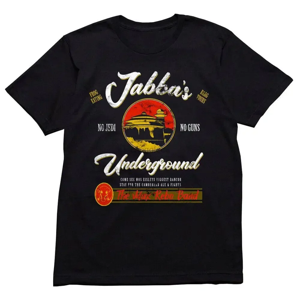 SW Jabba Underground Max Rebo Adult Graphic Tee T-Shirt Black