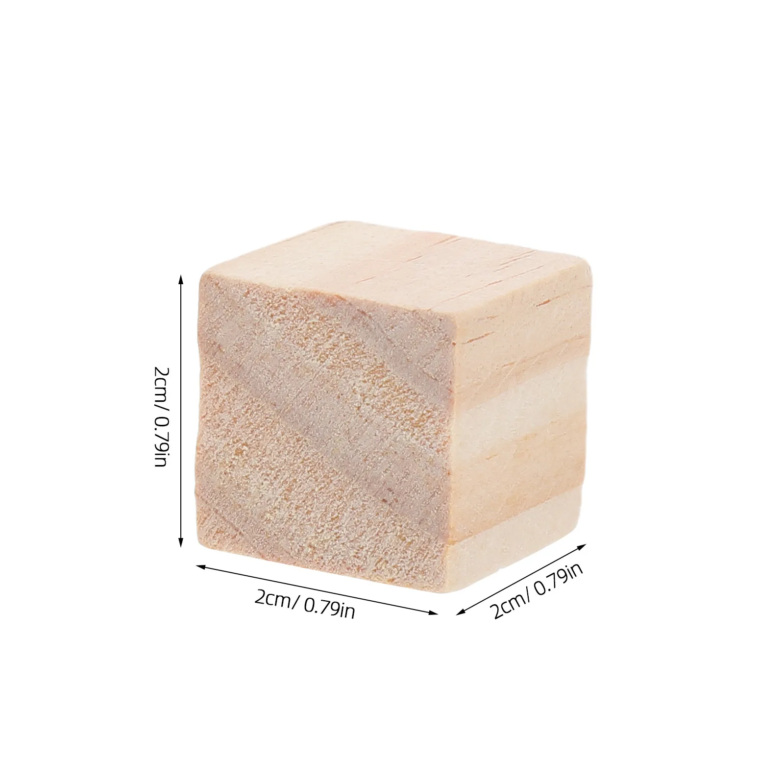 240 szt. Drewniane klocki dla dzieci, surowe, naturalne z sosny, kwadratowe kostki 1x1cm, do majsterkowania, malowania, układania, do szkoły, sali lekcyjnej, do prac plastycznych.