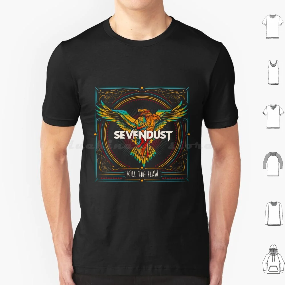 Sevendust T Shirt Cotton Men Women Diy Print Sevendust Lajon Witherspoon Sevendust Animosity Sevendust Home Sevendust Band