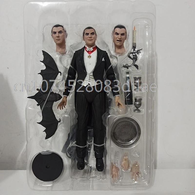 الأصلي NECA الشكل العالمي وحوش عدد دراكولا الإكسسوار مجموعة العالمي وحوش عمل نموذج الشكل اللعب المشتركة المنقولة