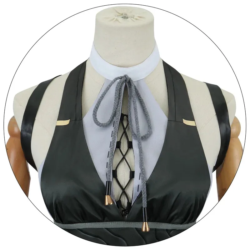 Wuthering Waves Rover Косплей Костюм Парик Аниме Игра Wuthering Waves Косплей Женская Униформа Резонатор Вечеринка Ролевая Игра Одежда