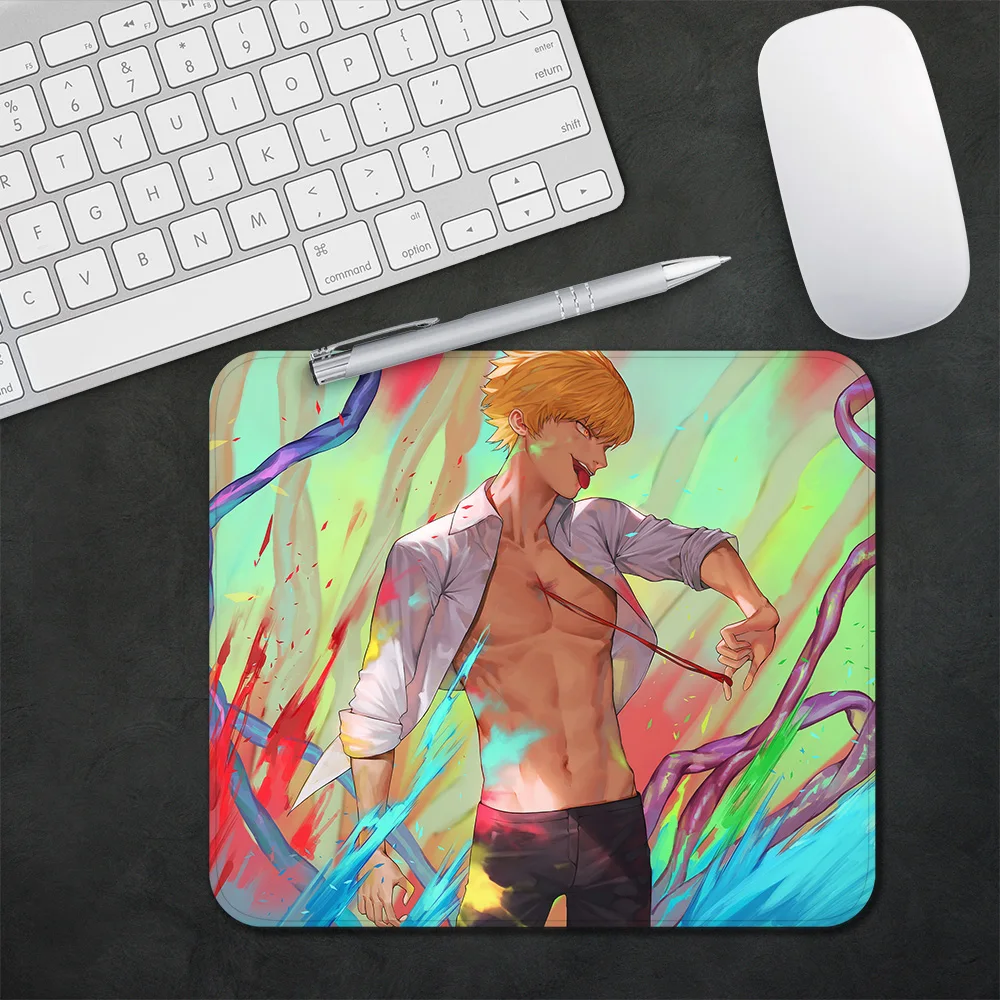 Anime Chainsaw Man Gaming Mouse Pad XS Small Mousepad For PC Gamer Desktop Decoration Office Mouse Mat Deskmat Rug