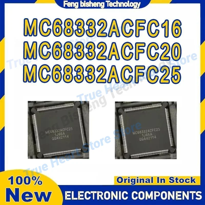 

MC68332ACFC16 MC68332ACFC20 MC68332ACFC25 QFP-132 Чип микроконтроллера