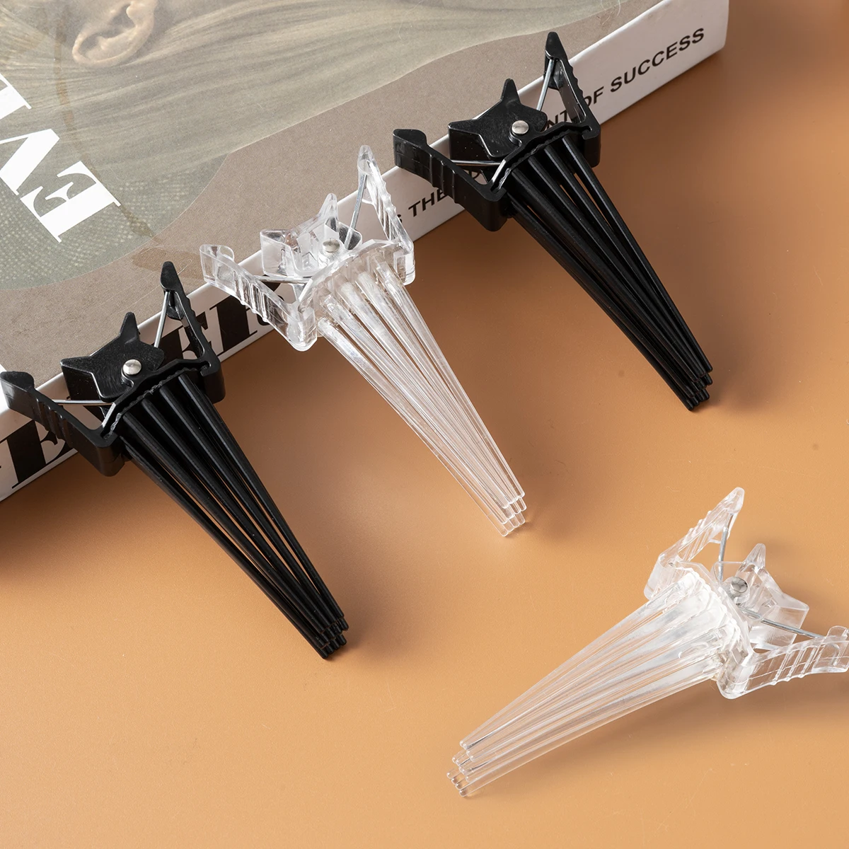 Jepit Rambut Halus Sederhana Baru Akar Keriting Jepit Rambut Halus Alami Tinggi Pengeriting Rambut Wanita Sisir Alat Penata Rambut Halus