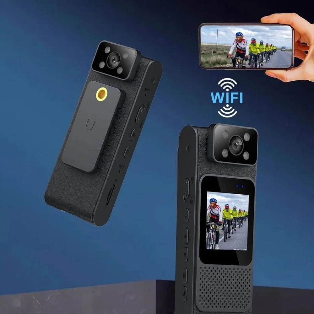 L18 HD Mini BodyCam WiFi Law Enforcement DV Recorder Cycling Camera Electric Vehicle Driving Recorder Outdoor Portable Sport Cam