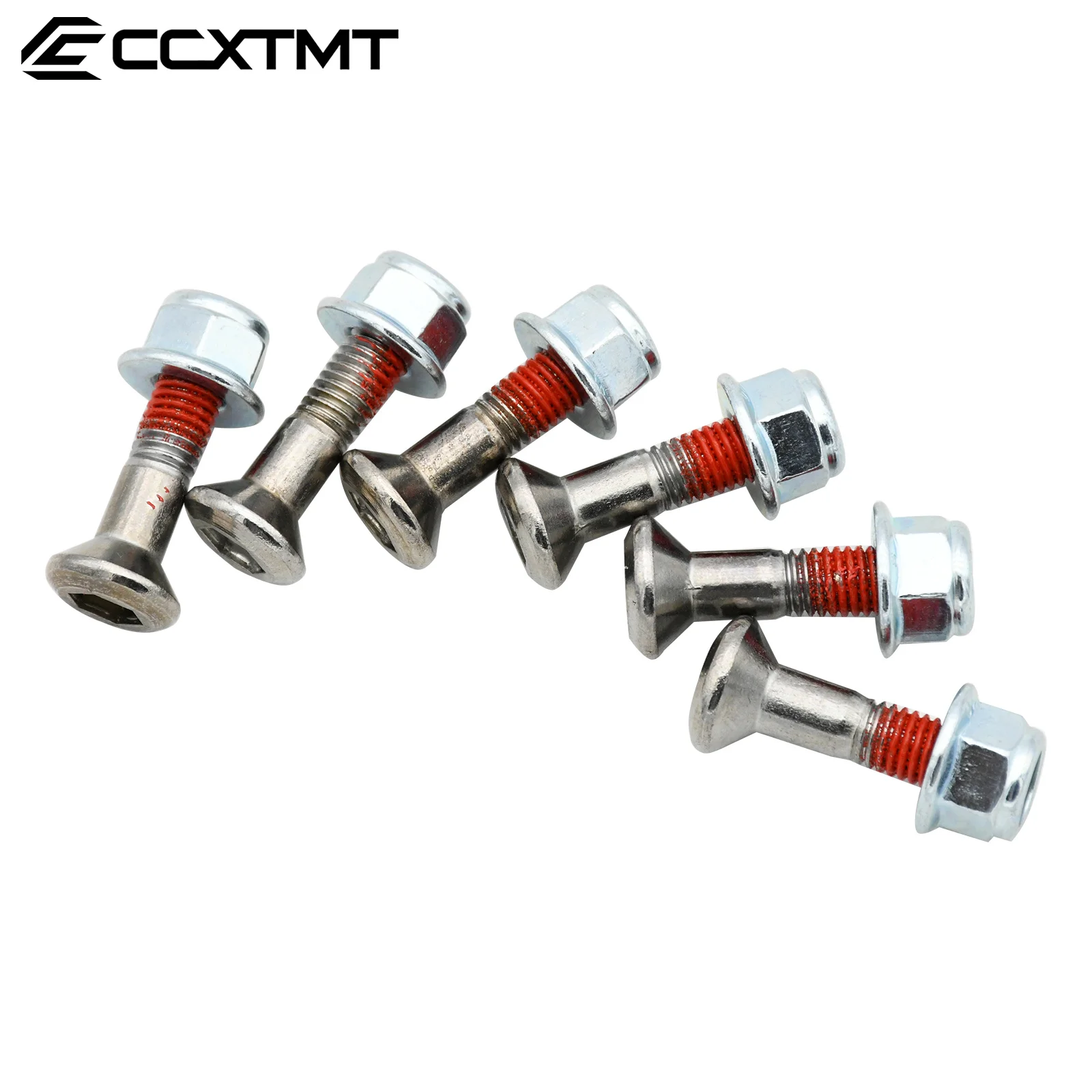 Motorcycle 6 Pcs M8*25mm Stainless Steel Rear Sprocket Bolt Screw And Washes For Honda CRF CRF250R CRF450R KTM Kawasaki Yamaha