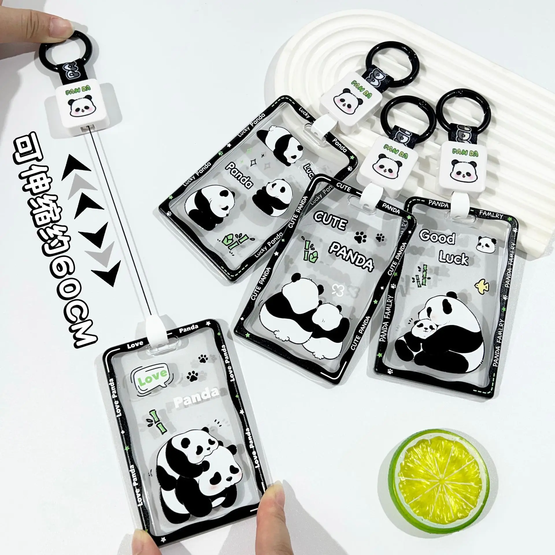 Прозрачный-раздвижной-чехол-для-карт-с-милой-пандой-и-ремешком-держатель-для-студенческих-билетов-чехол-для-автобусной-карты-держатели-для-удостоверений-личности-держатель-для-бейджа