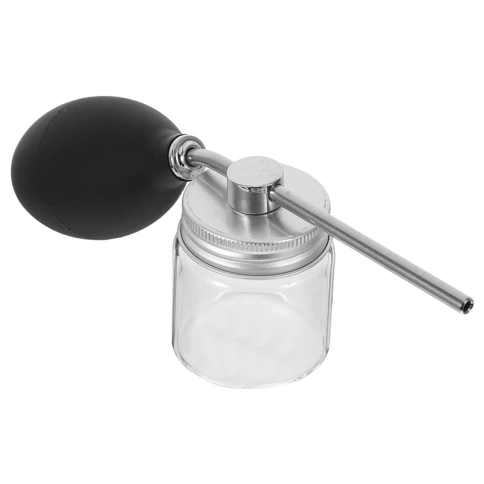 

1Pcs Hair Building Fiber Spray Applicator High Quality Silicone Glass Sprayer for Front Hairline Coverage Root Concealer Hair