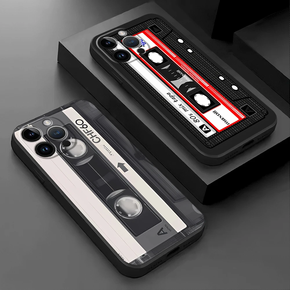 Lucky Tape Pattern Phone Case for Apple iPhone 8 Plus SE XS X 7 6s 14 13 15 16 17 Pro Max 12 Mini XR 11 Pro 14 Matte Cover