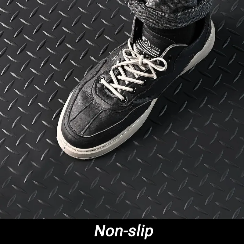 Rubber Protective Mat - Sold By The Metre Garage | Garage Floor Mats Rubber Non-Slip with Nubs for Basement Workshop