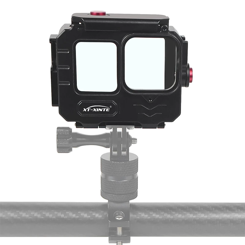 Waterproof Housing for GoPro 13 12 11 10 80M Deep Diving Tempered Glass Quick Install Action Camera Protective Frame Case