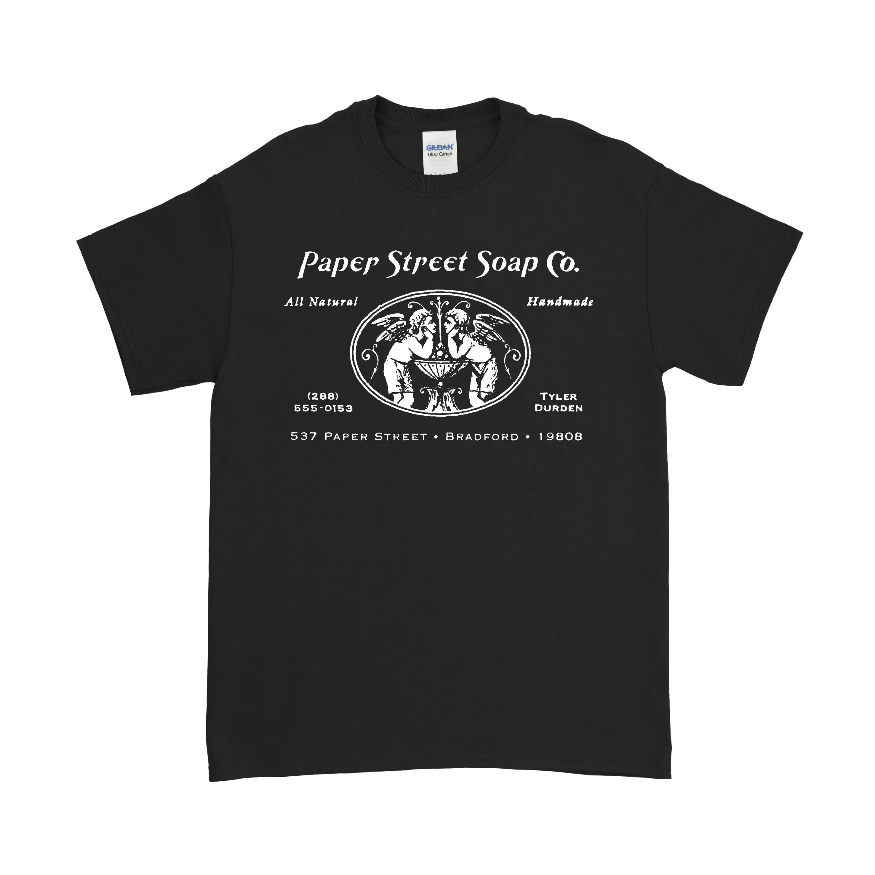 Футболка с изображением фильма фильмов о Брэд Питт-патрон, Тайлер дурден