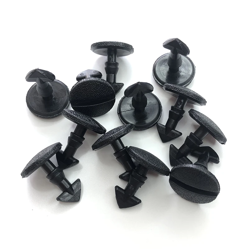 10Pcs Front & Rear Bumper Tow Eye Cover Clips For Land Rover Discovery 3 & 4 DYR500010 Plastic Auto Fastener