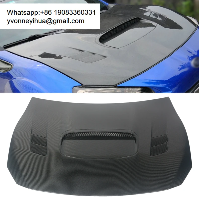 

Factory Wholesale Car Front Engine Hood For Toyota Gt86 Ft86 Replacement Carbon Fiber Engine Bonnet