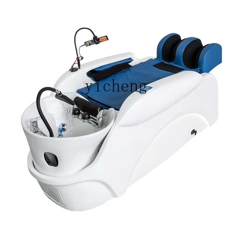 

ZK Automatic Intelligent Electric Massage Shampoo Bed Multifunctional Hair Salon Flushing Bed Barber Shop