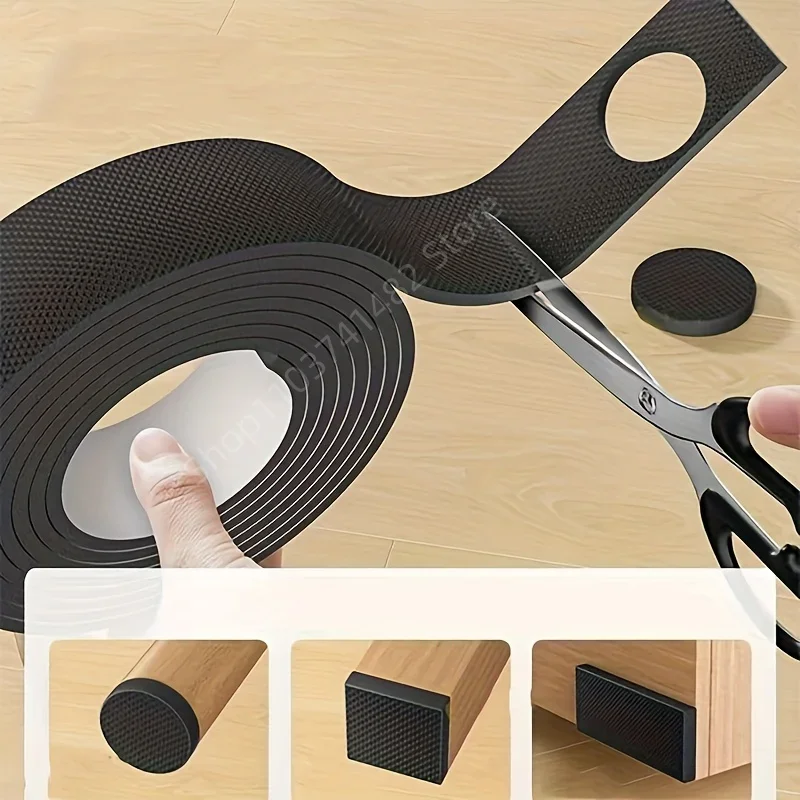 ذاتية اللصق DIY المضادة للانزلاق الأثاث منصات سميكة 6 مللي متر كتم الحصير عدم الانزلاق الوفير المثبط رشاقته الجدول كرسي منصات حماية القدم