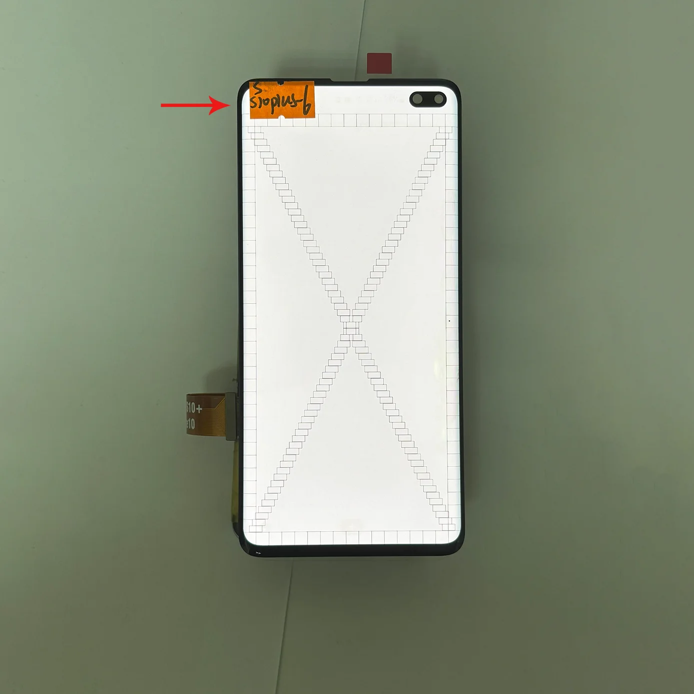 Defect AMOLED Touch Screen Digitizer Assembly Suitable For Samsung Galaxy S10 Plus G975F G9750 Replacement Display Parts