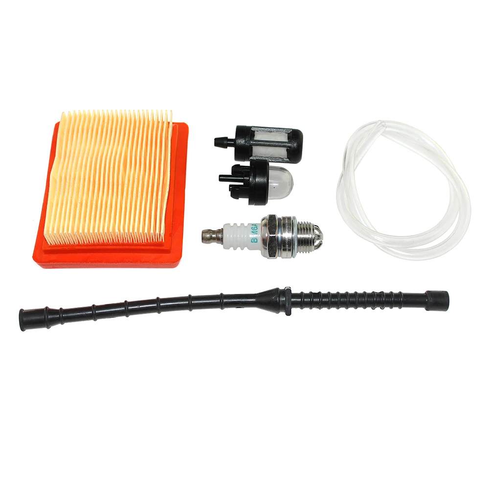 Mangueira de Filtro de ar Spark Plug Bomba de Combustível para Stihl Bt120 Bt121 Fr350 Fr480 Fs120 Fs200 Fs250 Fs400 Fs450 Fs480 Ht250