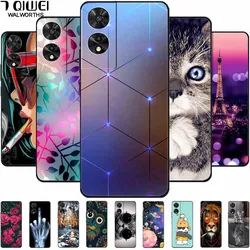 For TCL 505 Case Silicone Protective TPU Soft Funda for TCL 505 Phone Cover Cute Cartoon Animal Bumper for TCL505 Coque Shell