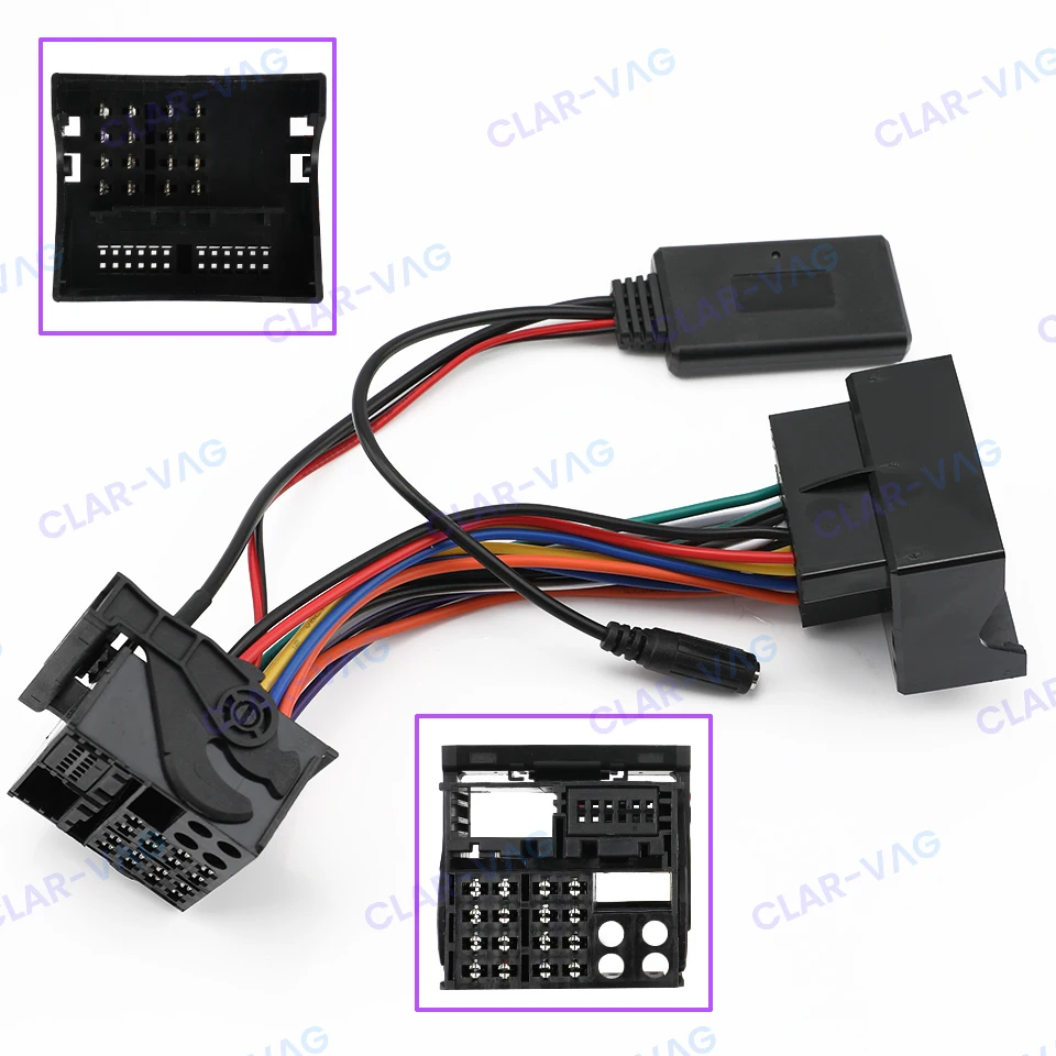 Módulo receptor con Bluetooth 5,0 adaptador de Cable auxiliar de Radio estéreo para OPEL Corsa D Astra H Zafira CD30 Mp3 CDC40 CD70 DVD90