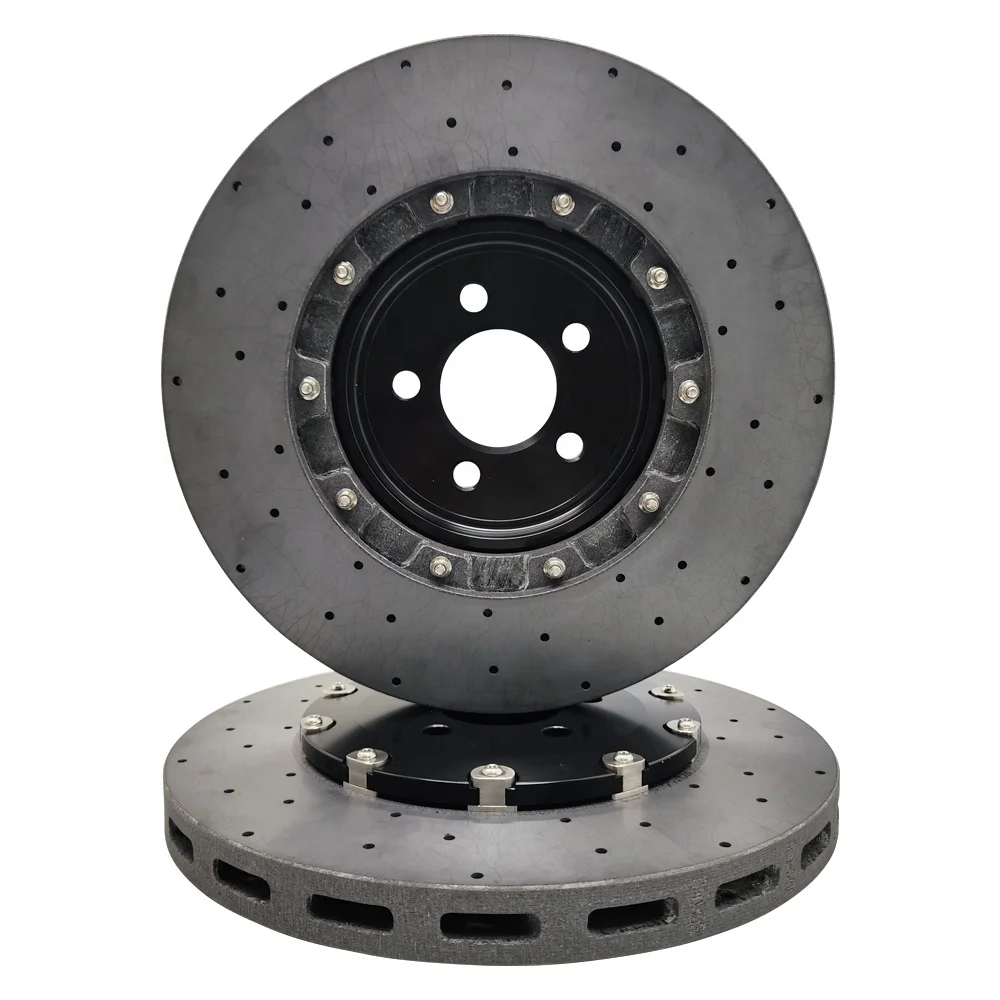 68184587AB 68184587AE Front Carbon Ceramic Brake Disk Rotor For Dodge For Challenger For Srt For Hellcat