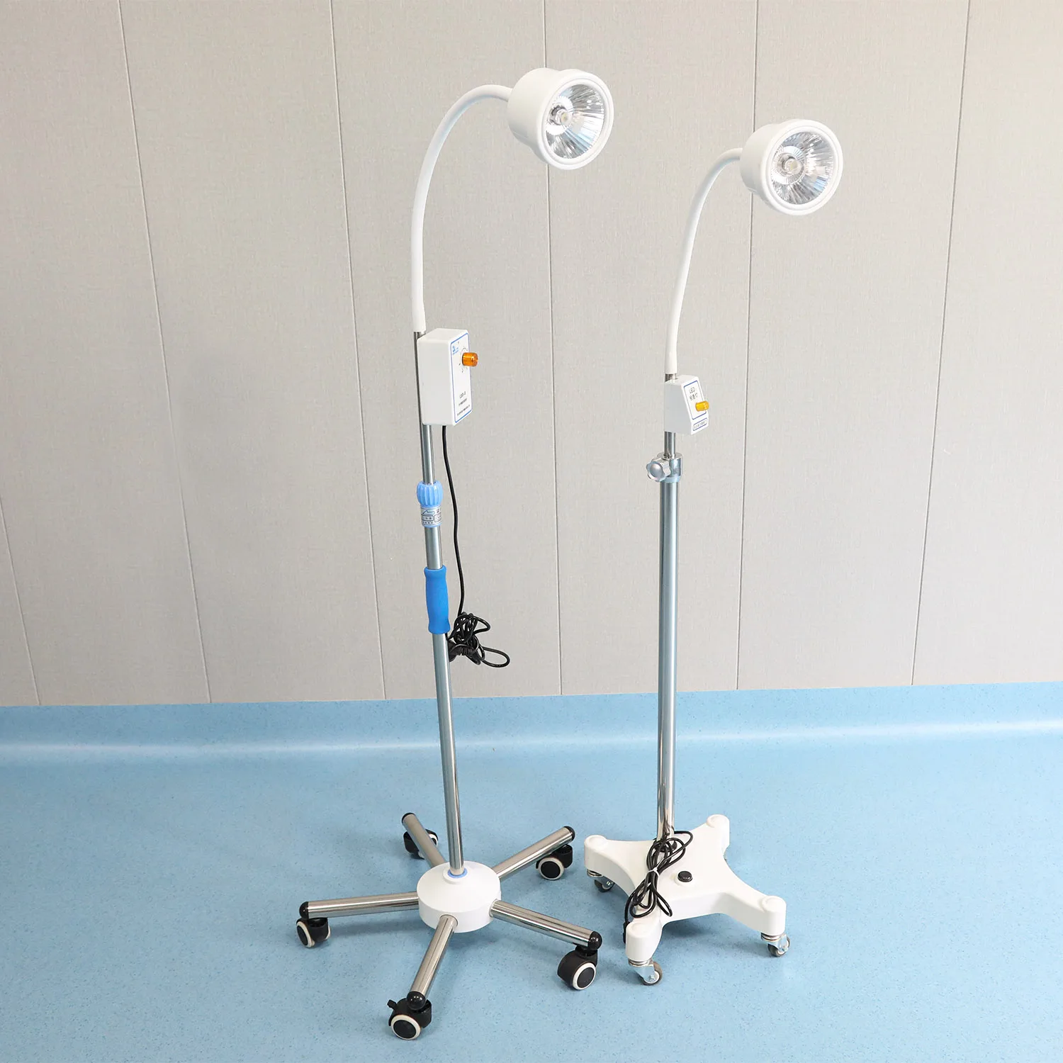 

High Quality Hospital use Medical Gynecological operating lamp standing surgical exam mobile LED lamp Examination Light