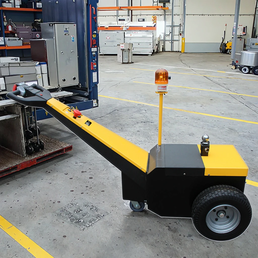 Mini Small Portable 1000kg Capacity 1 Ton Mini Electric Tractor with Charger
