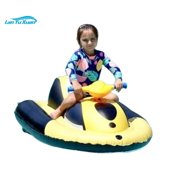 Opblaasbaar Voor Kinderen Kinderen Seascooters Waterjet Boot Opblaasbare Ride-On Speelgoed