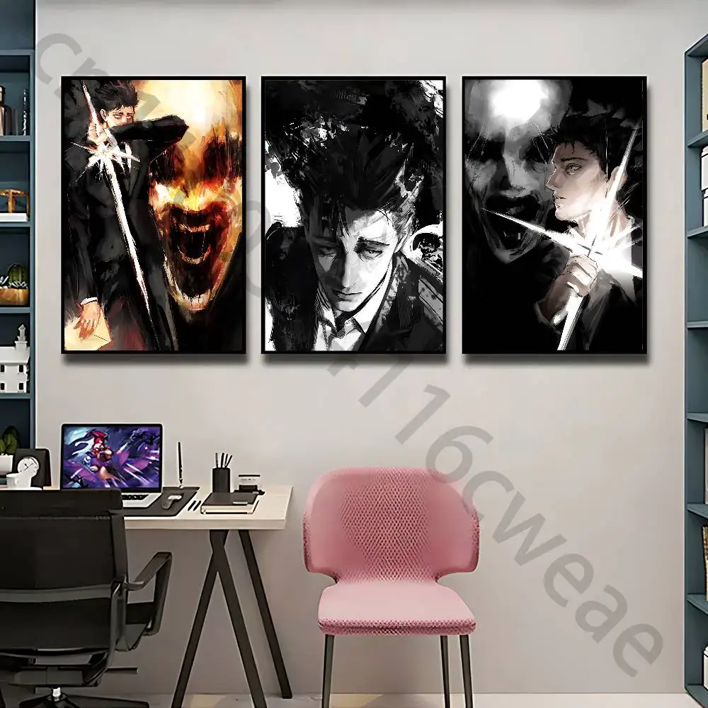 Cool H-Hiromi Higuruma Poster Self-adhesive Art Waterproof Paper Sticker Coffee House Bar Room Wall Decor