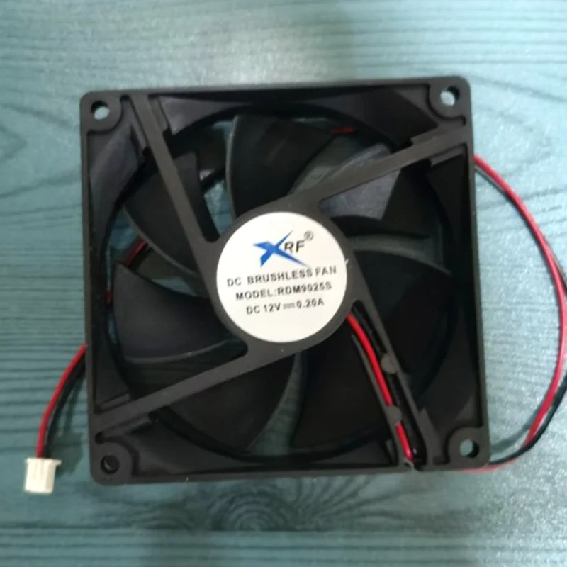 

M New XRF RDM9025S DC12V 0.20A 2 wire cooling fan#QW