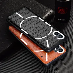 Premium PU Leather Case For Nothing Phone 4a Pro 3 2 1 Slim Fit Back Cover phone case