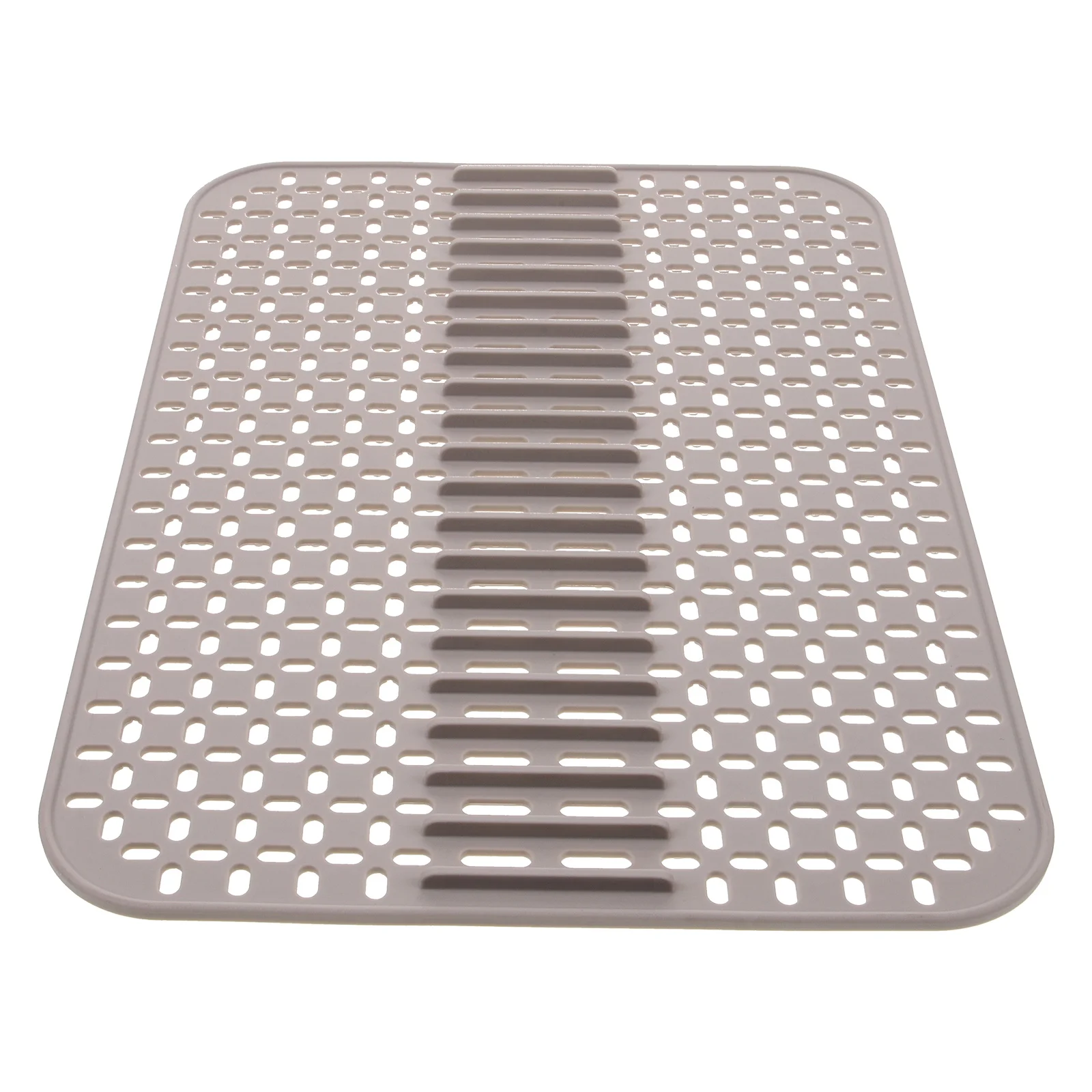 

Insulation Pads Kitchen Mats Silicone Dish Drying Hollow Drainage Protector Sink Mats For Kitchen Sink Non Slip Pad