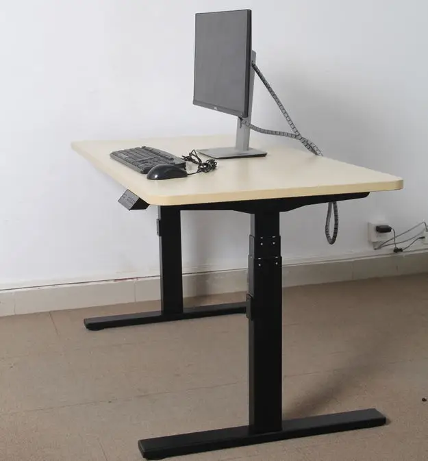 Luxury Intelligent Desk Stand up Home Work Table for Automatic Height Adjustable Electric Lift Desk